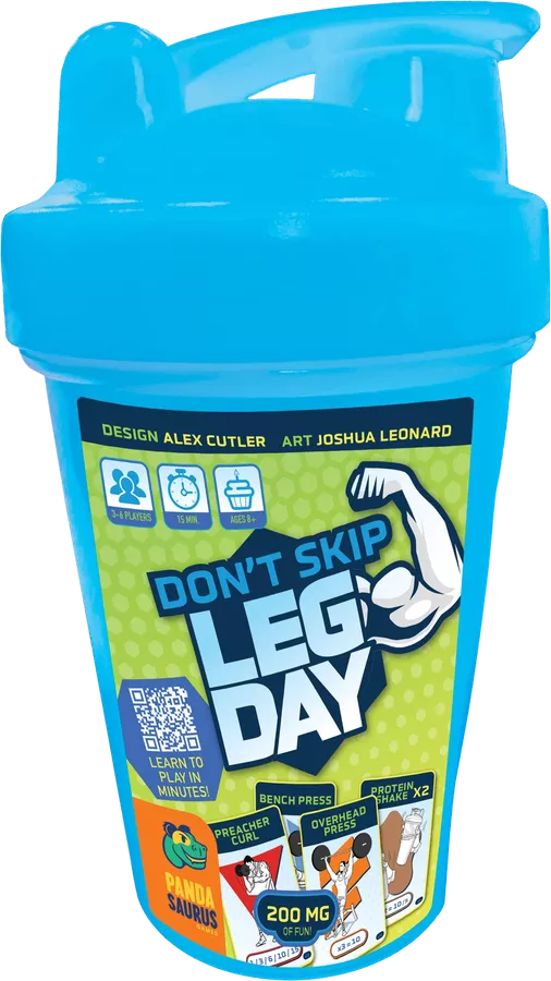 Don't Skip Leg Day Card Games PANDASAURUS GAMES