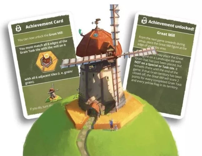 Dorfromantik: Great Mill Mini-Expansion Board Games Pegasus Spiele