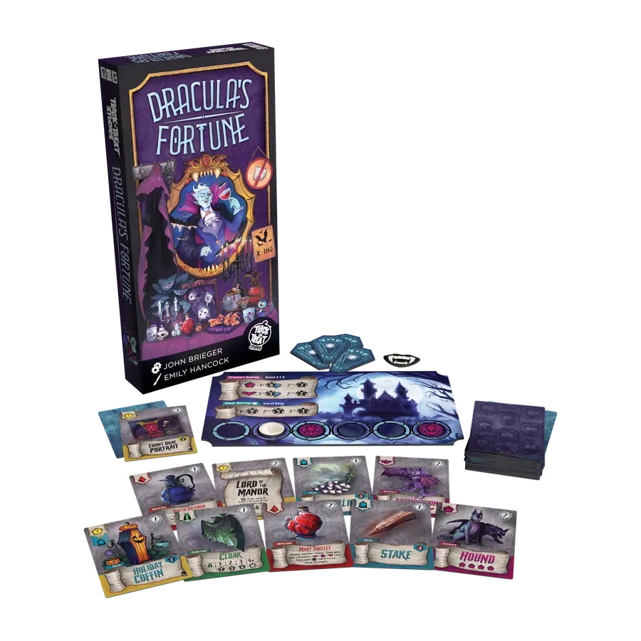 Dracula's Fortune Card Games Trick or Treat Studios 