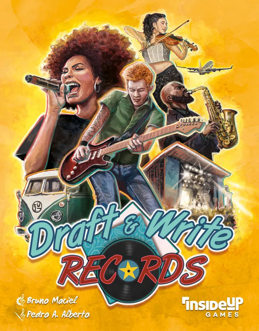 Draft & Write Records Board Games Inside Up Games 