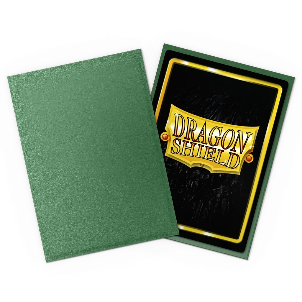 Dragon Shield Non-Glare Matte Sleeves (100) Card Sleeves Dragon Shield Forest Green 