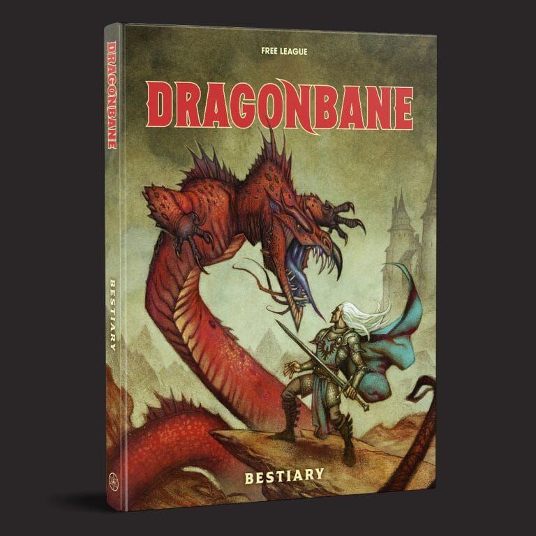 Dragonbane Bestiary RPG Free League Publishing