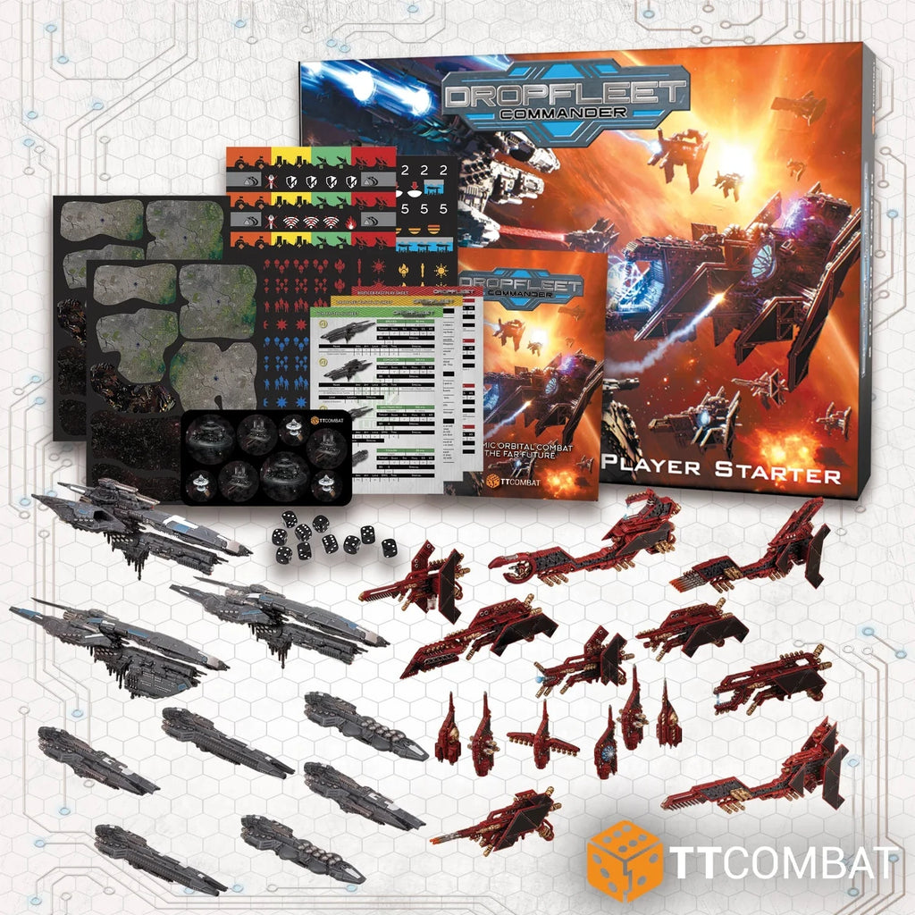 Dropfleet Commander: 2 Player Starter Set (2nd Edition) Miniatures TT Combat 