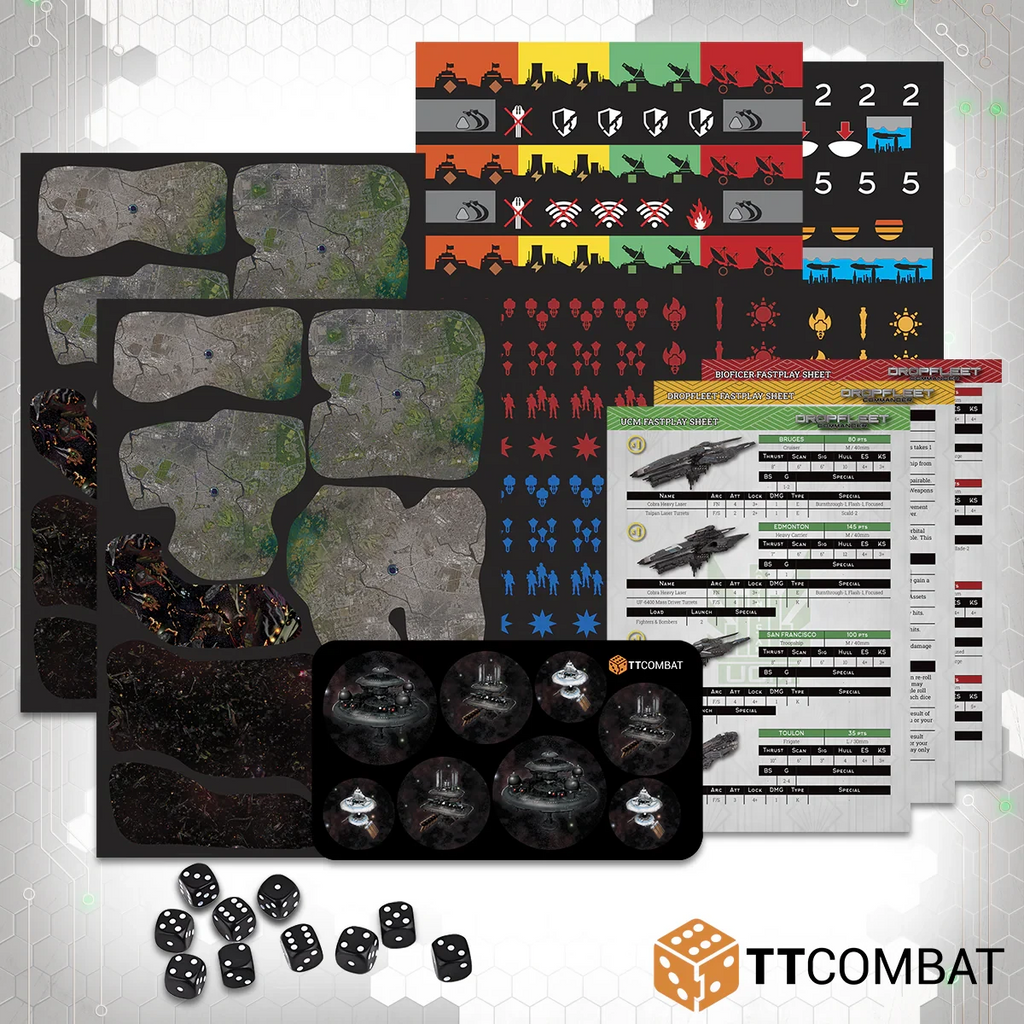 Dropfleet Commander: 2 Player Starter Set (2nd Edition) Miniatures TT Combat 