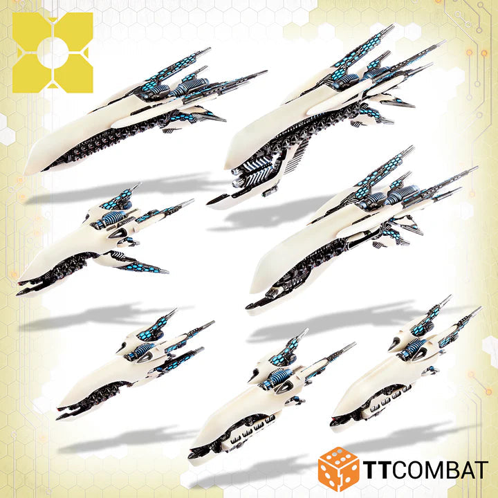 Dropfleet Commander: Post-Human Republic Starter Fleet Miniatures TT Combat