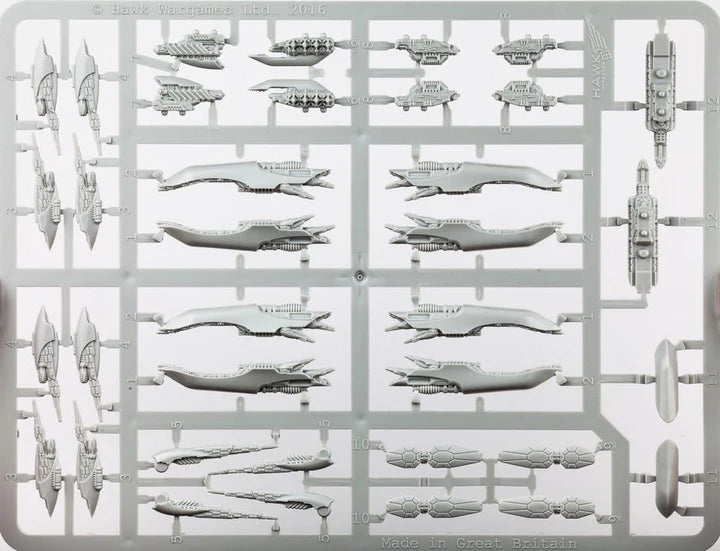 Dropfleet Commander: Post-Human Republic Starter Fleet Miniatures TT Combat