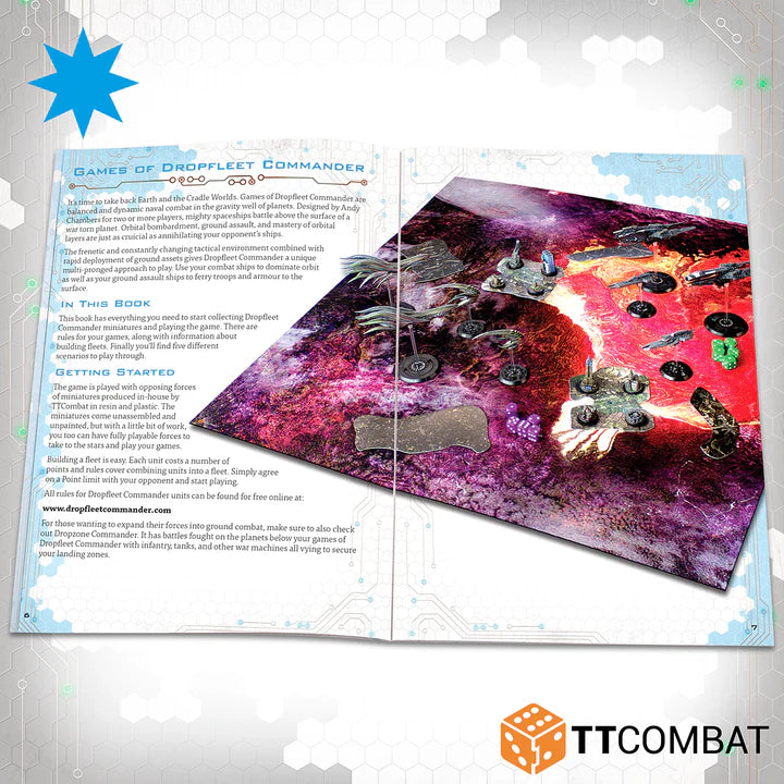 Dropfleet Commander: Rulebook Miniatures TT Combat