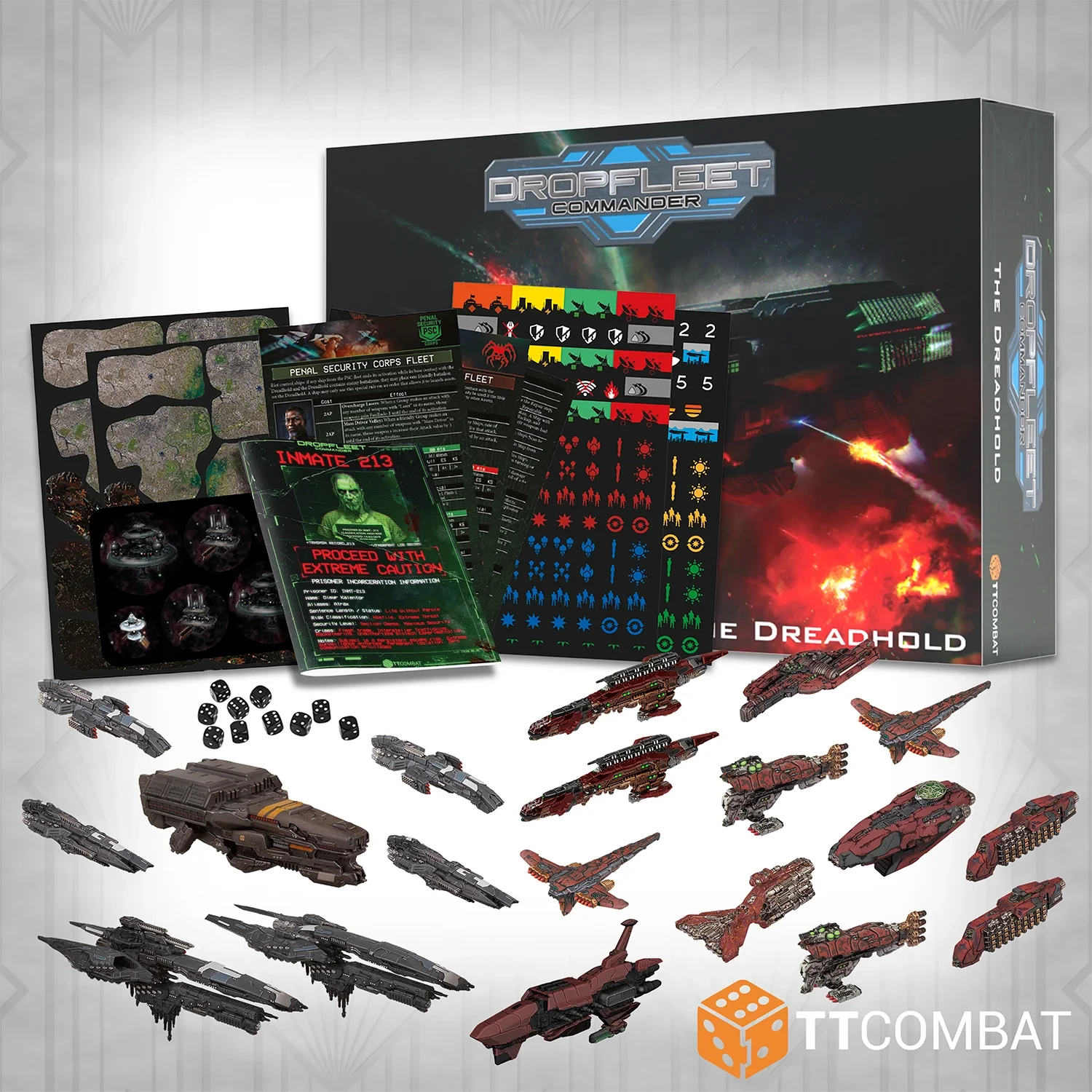 Dropfleet Commander: The Dreadhold Miniatures TT Combat 