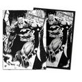 Dual Matte Art Standard Size Sleeves - Dark Knight Card Sleeves Dragon Shield
