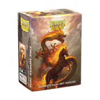 Dual Matte Art Standard Size Sleeves - Fire Horse 2026 Card Sleeves Dragon Shield 