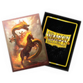 Dual Matte Art Standard Size Sleeves - Fire Horse 2026 Card Sleeves Dragon Shield 