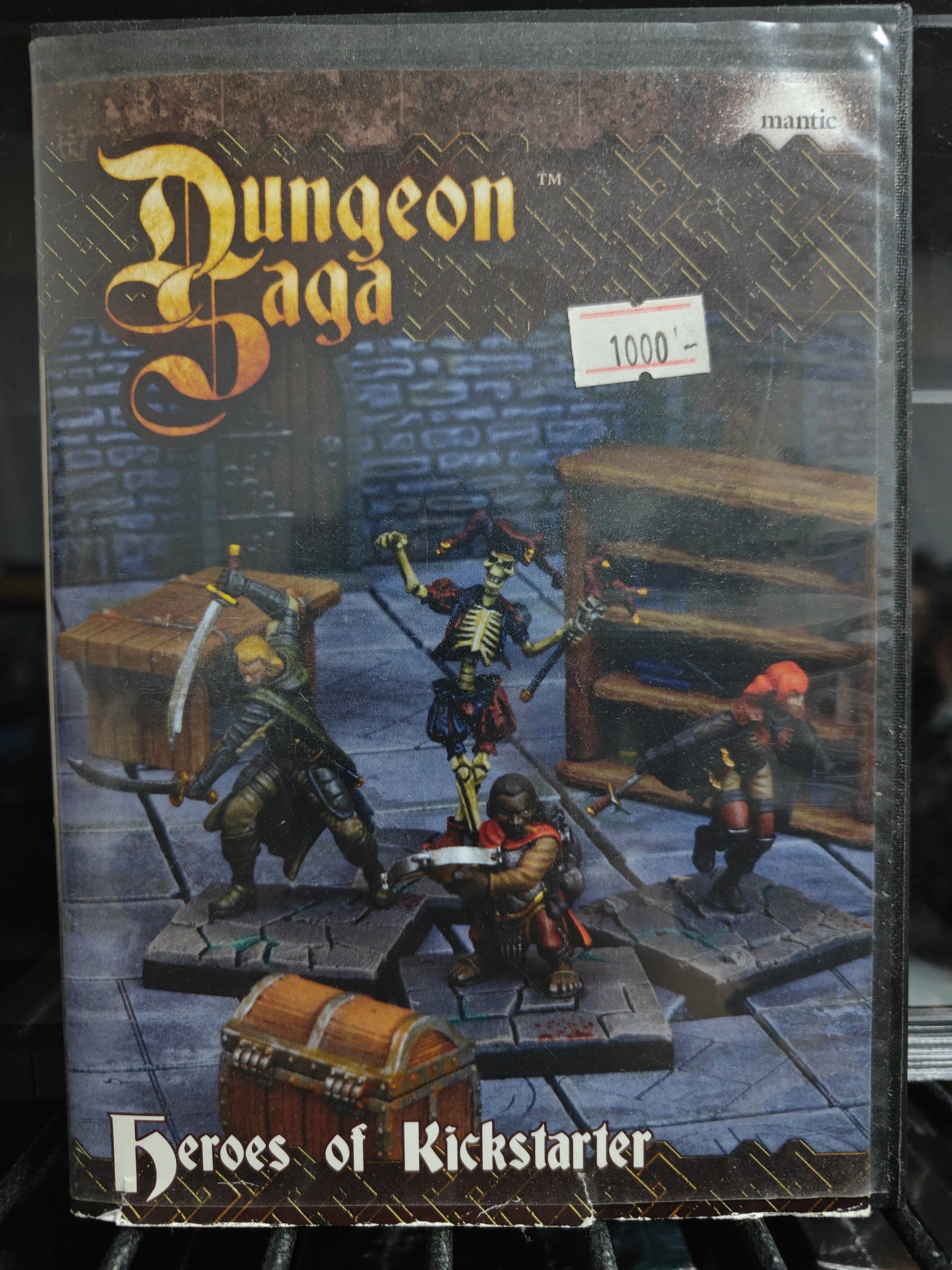 Dungeon Saga: Heroes of Kickstarter Miniatures Kingsley 