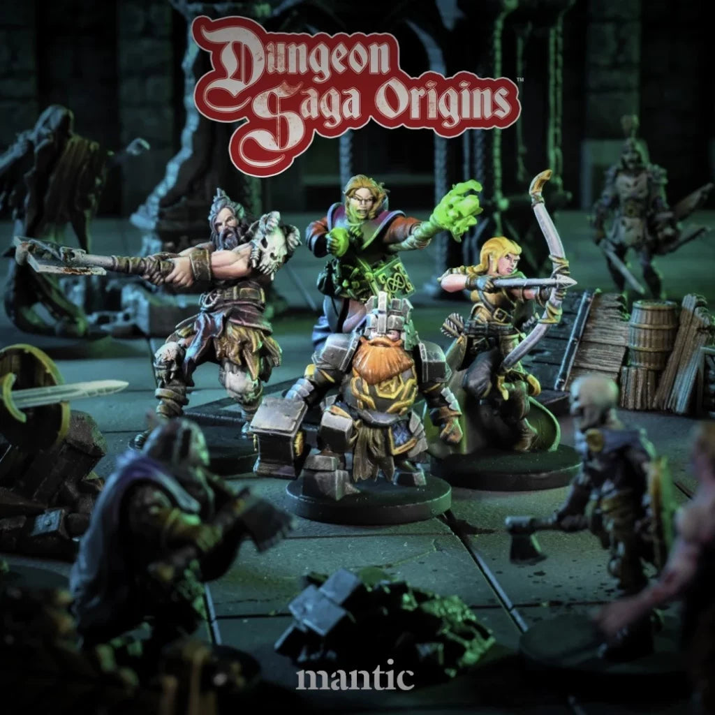 Dungeon Saga Origins – Legendary Edition Board Games Mantic