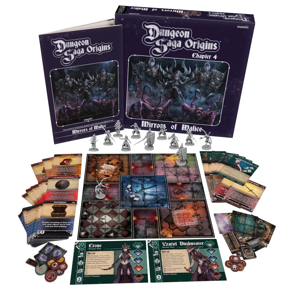 Dungeon Saga Origins - Mirrors of Malice Expansion Board Games Mantic 