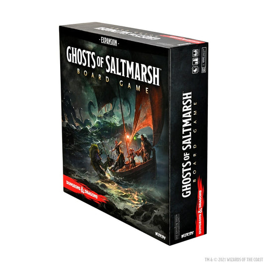 Dungeons and Dragons Ghosts of Saltmarsh Adventure System Board Game Board Games Wizkids 
