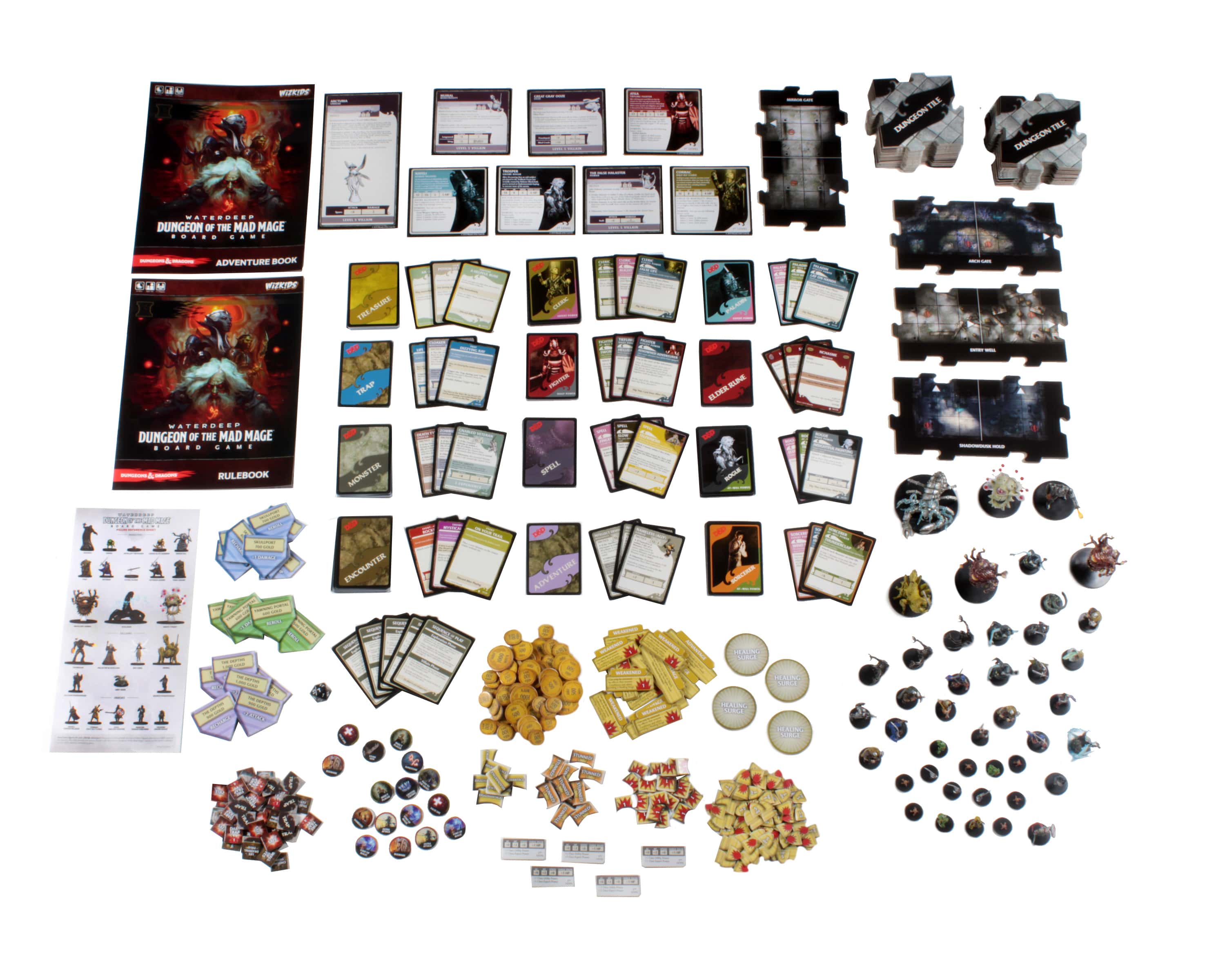 Dungeons and Dragons Waterdeep: Dungeon of the Mad Mage Adventure System Board Game Board Games Wizkids