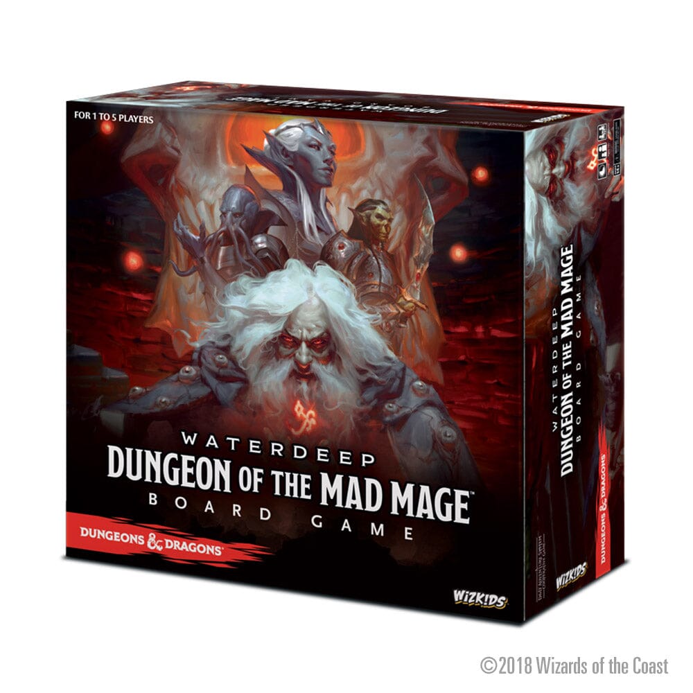 Dungeons and Dragons Waterdeep: Dungeon of the Mad Mage Adventure System Board Game Board Games Wizkids
