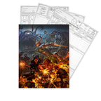 Dungeons & Dragons: Character Sheets (2024) RPG Wizards of the Coast