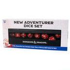 Dungeons & Dragons New Adventurer Dice Set Dice Sets & Games Sirius Dice Red