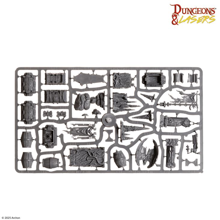 Dungeons & Lasers: Cavern Relics Miniatures Archon Studio 