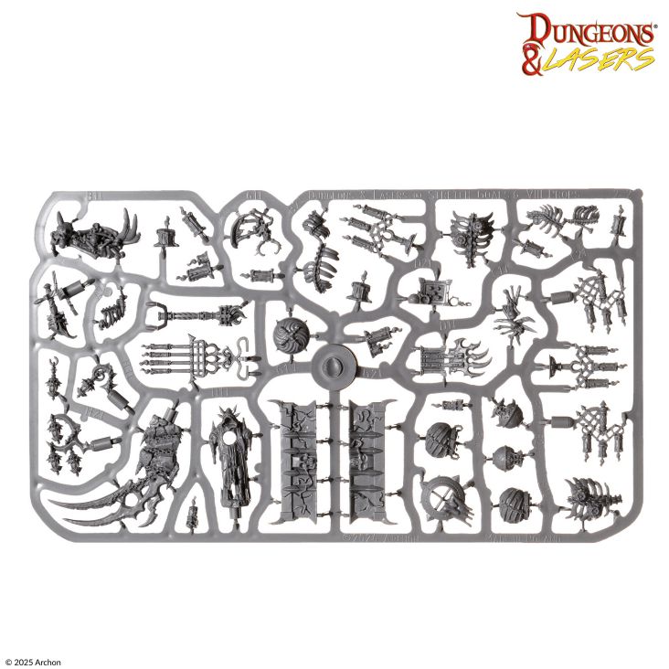 Dungeons & Lasers: Cavern Relics Miniatures Archon Studio 