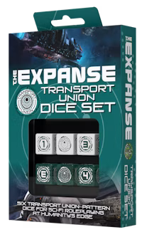 The Expanse RPG: Transport Union Dice Set