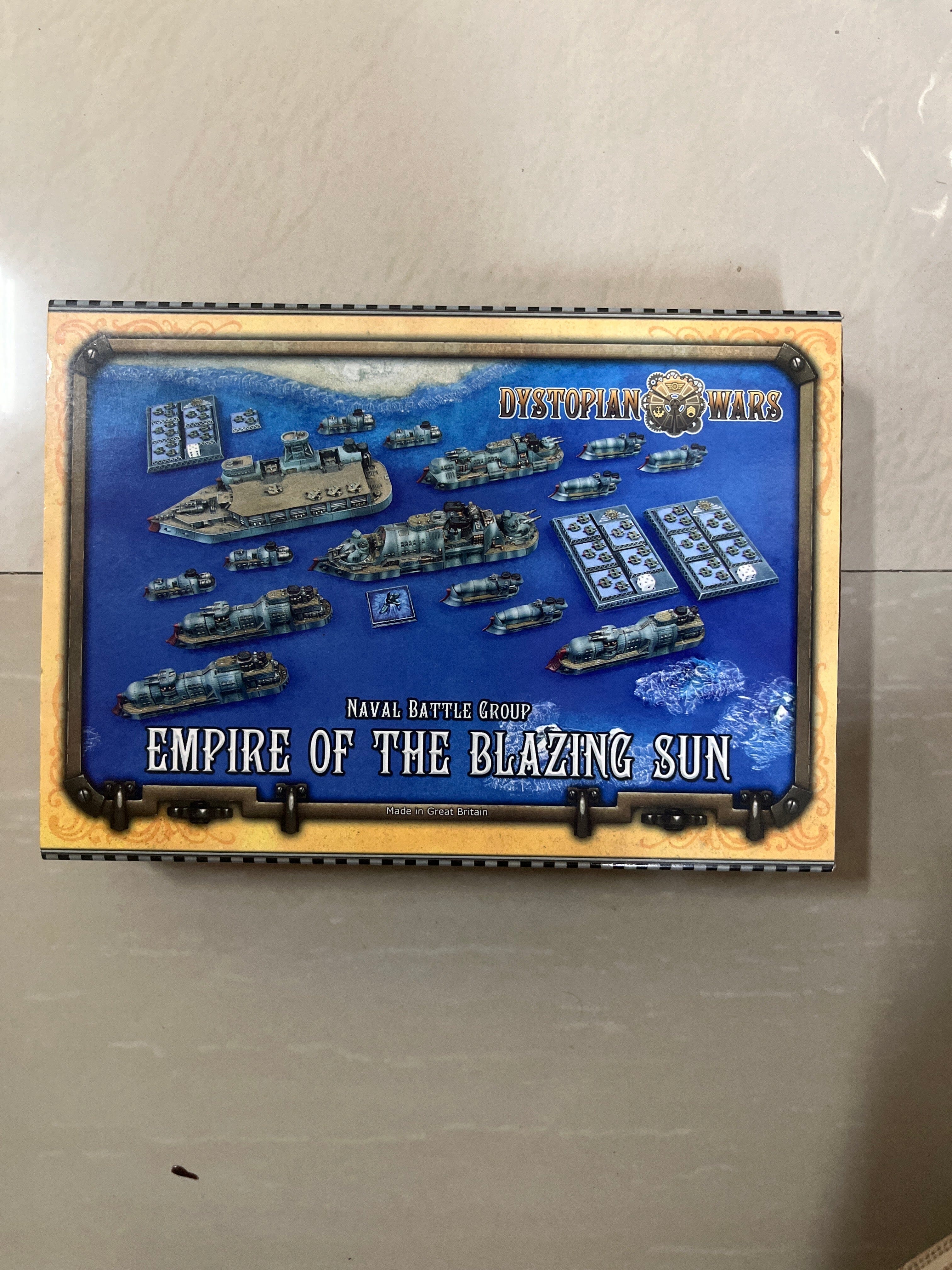 Dystopian Wars: Empire of the Blazing Sun Naval Battle Group Battlefield Bangkok
