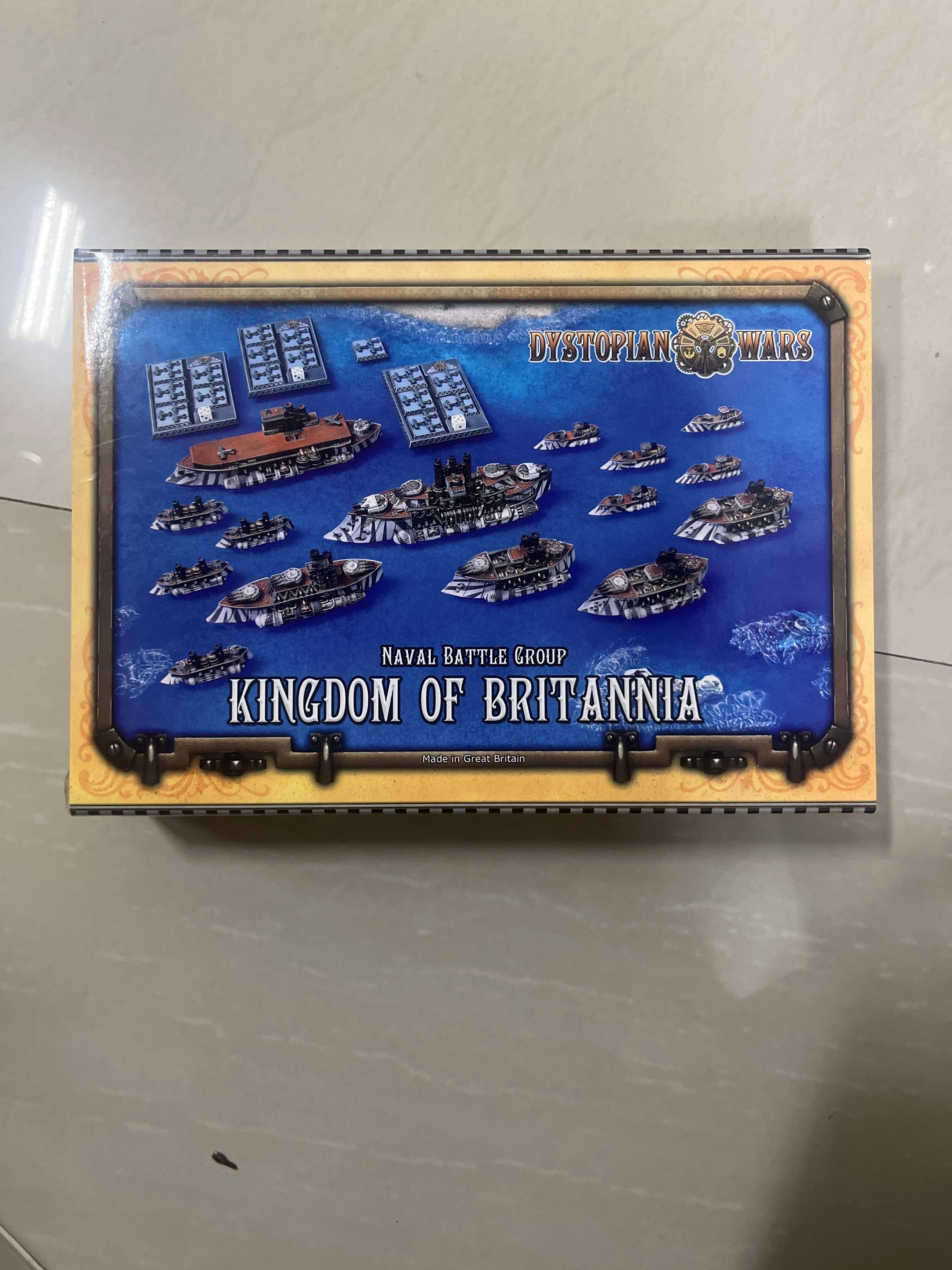 Dystopian Wars: Kingdom of Britannia Naval Battle Group Battlefield Bangkok