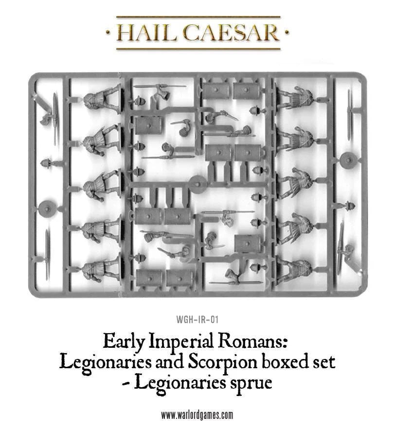 Early Imperial Romans: Legionaries and Scorpion boxed set Miniatures Warlord Games