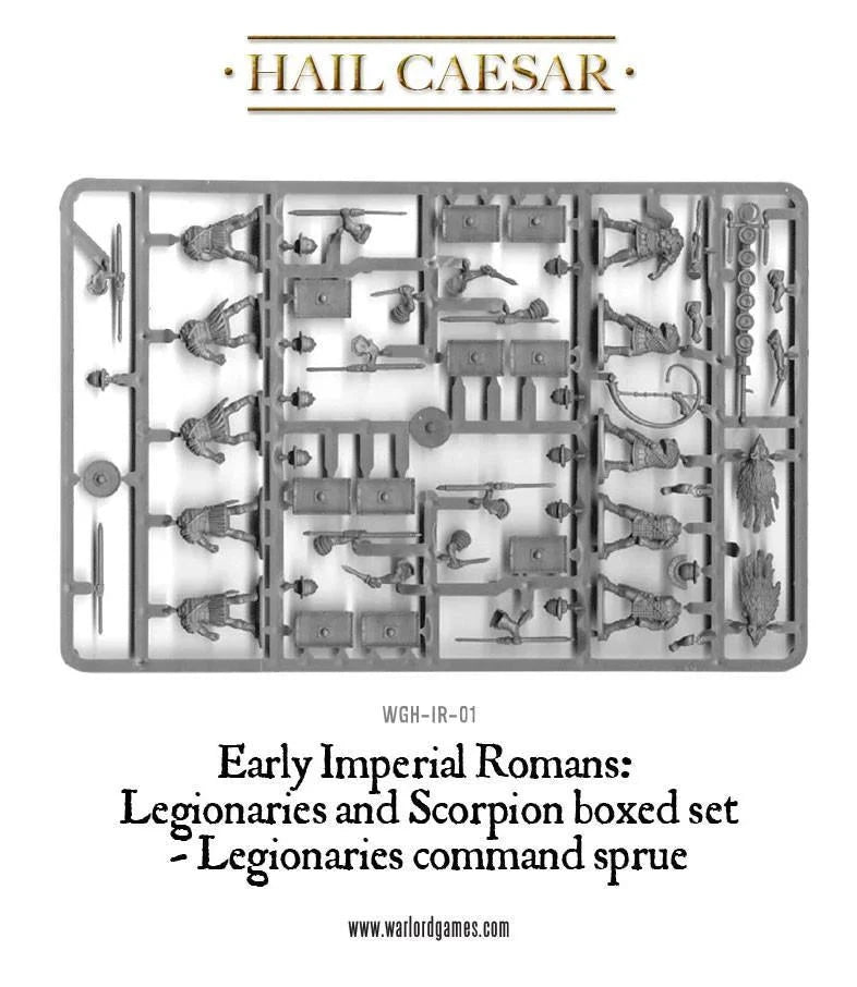 Early Imperial Romans: Legionaries and Scorpion boxed set Miniatures Warlord Games