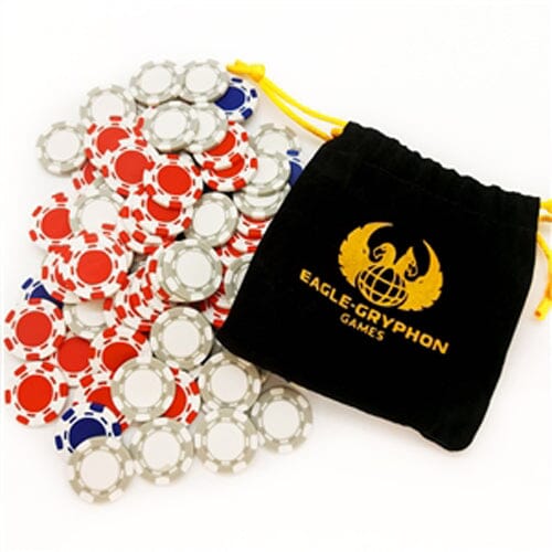 EGG Chip Set (100 Poker Chips) Accessories Eagle-Gryphon Games