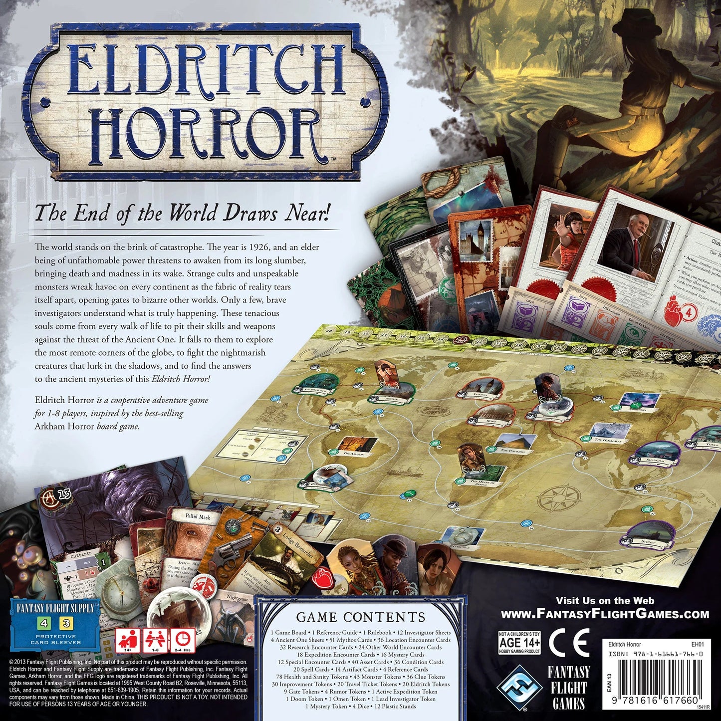 Eldritch Horror Board Games FFG 