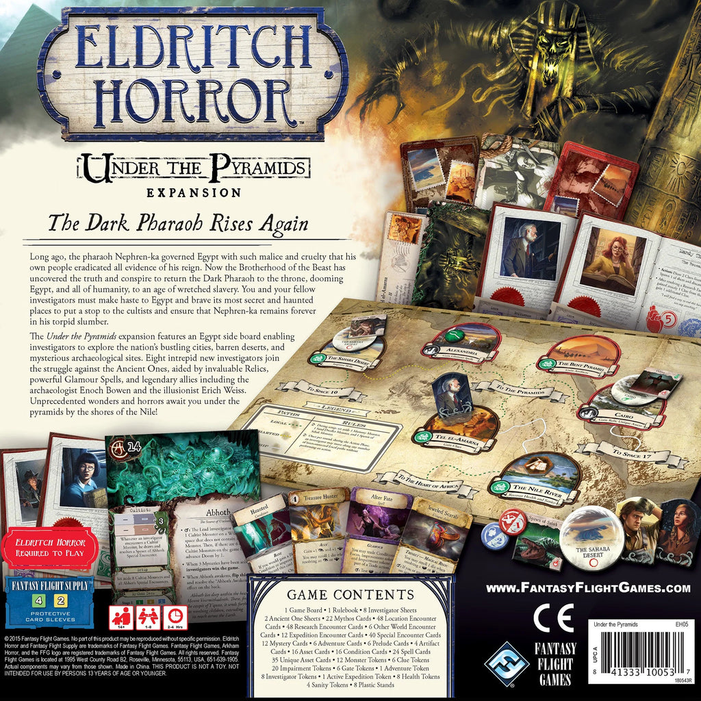 Eldritch Horror: Under the Pyramids Board Games FFG