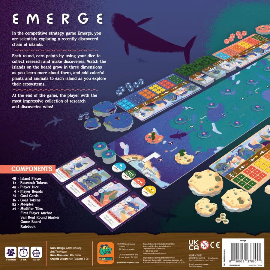 Emerge Board Games PANDASAURUS GAMES