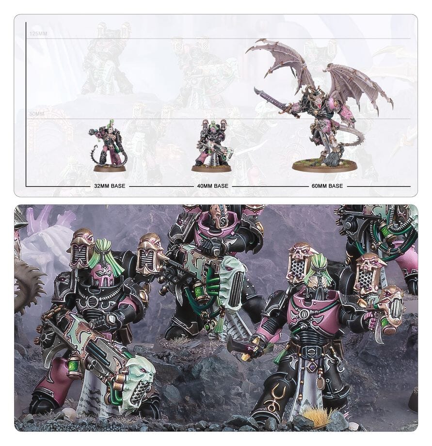 Emperor's Children Battleforce: Lords of Excess Miniatures Games Workshop 