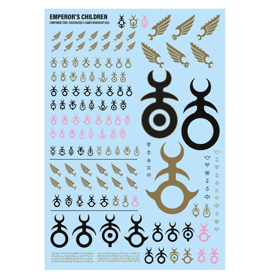 Emperor's Children Battleforce: Lords of Excess Miniatures Games Workshop 