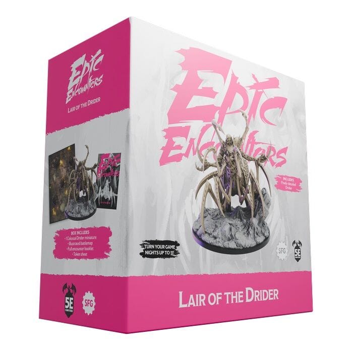 Epic Encounters: Lair of the Drider Accessories Steamforged