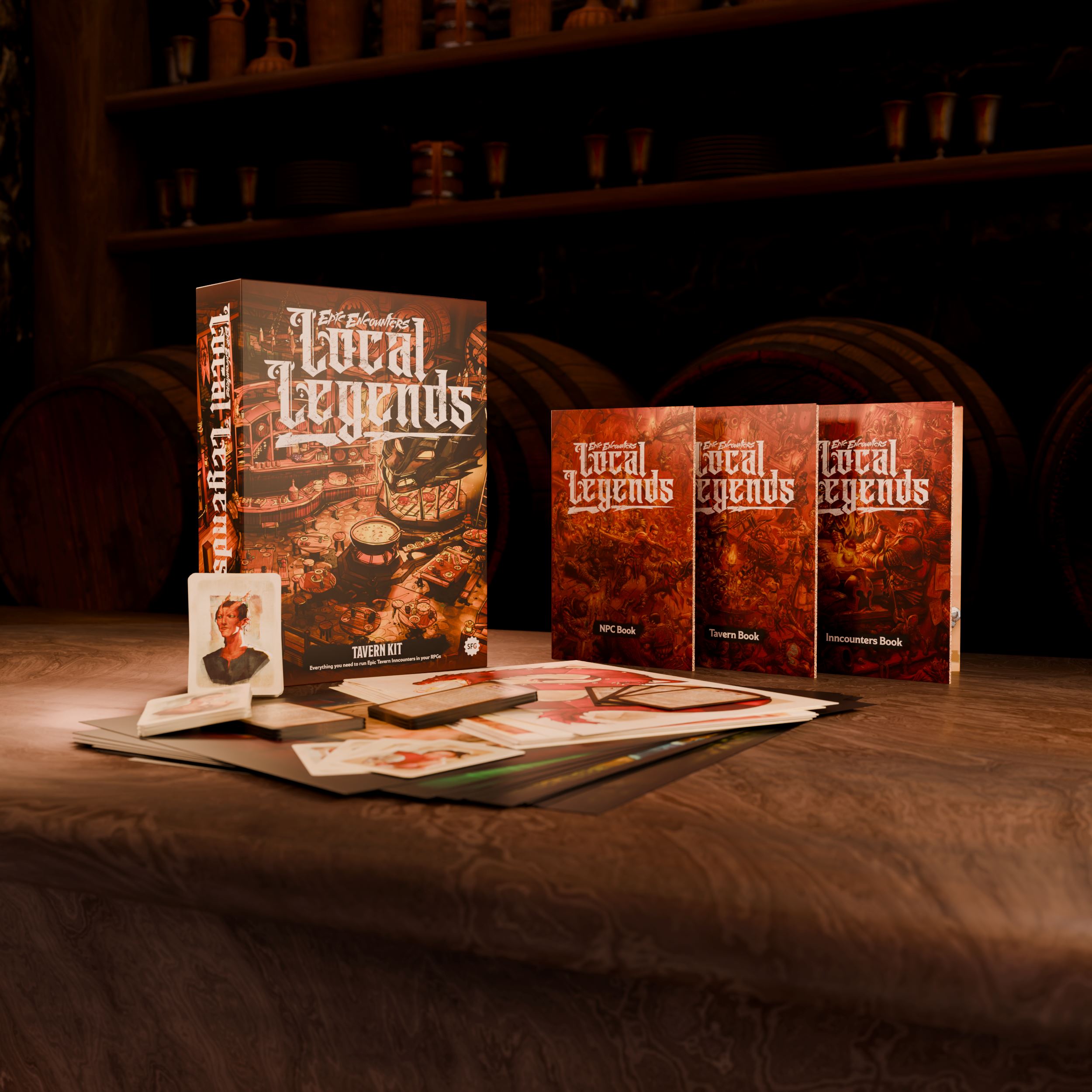 Epic Encounters - Local Legends Tavern Kit Accessories Steamforged