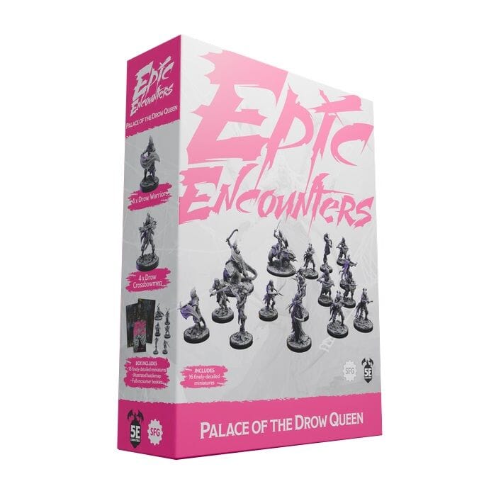 Epic Encounters: Palace of the Drow Queen Accessories Steamforged