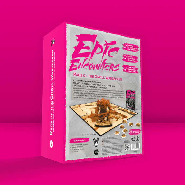 Epic Encounters: Rage of the Gnoll Warseeker RPG Steamforged