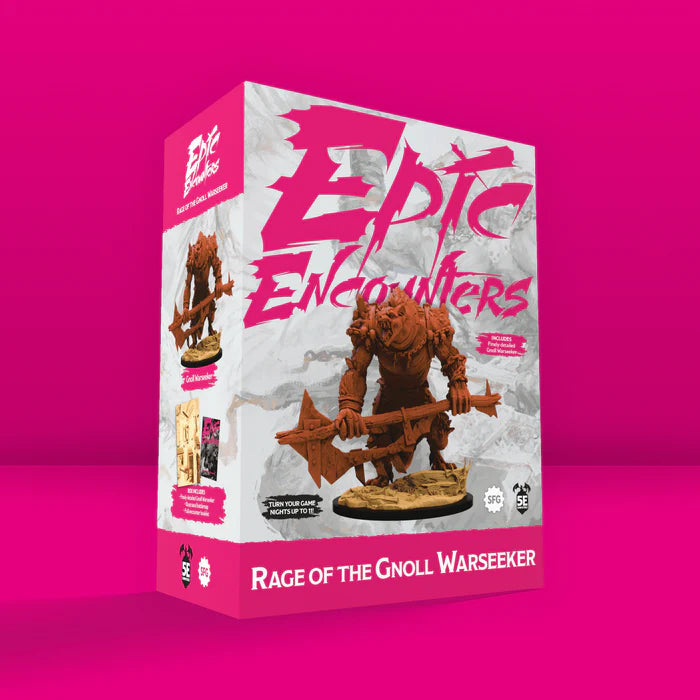 Epic Encounters: Rage of the Gnoll Warseeker RPG Steamforged