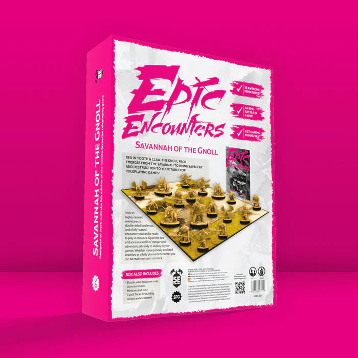Epic Encounters: Savannah of the Gnoll Pack RPG Steamforged
