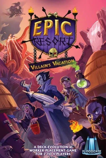 Epic Resort: Villain`s Vacation Expansion Board Games PSI 