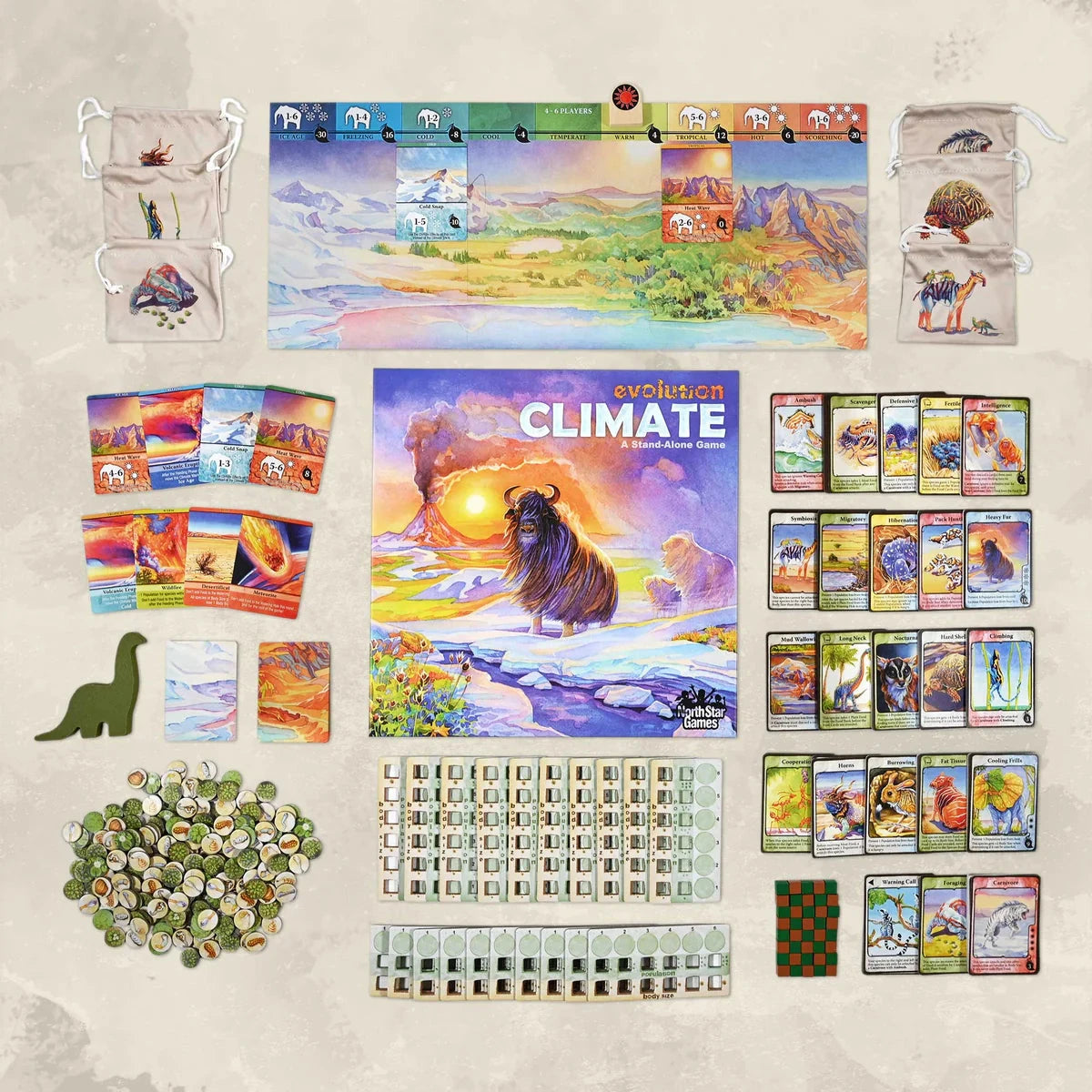 Evolution Climate Board Games NORTH STAR GAMES
