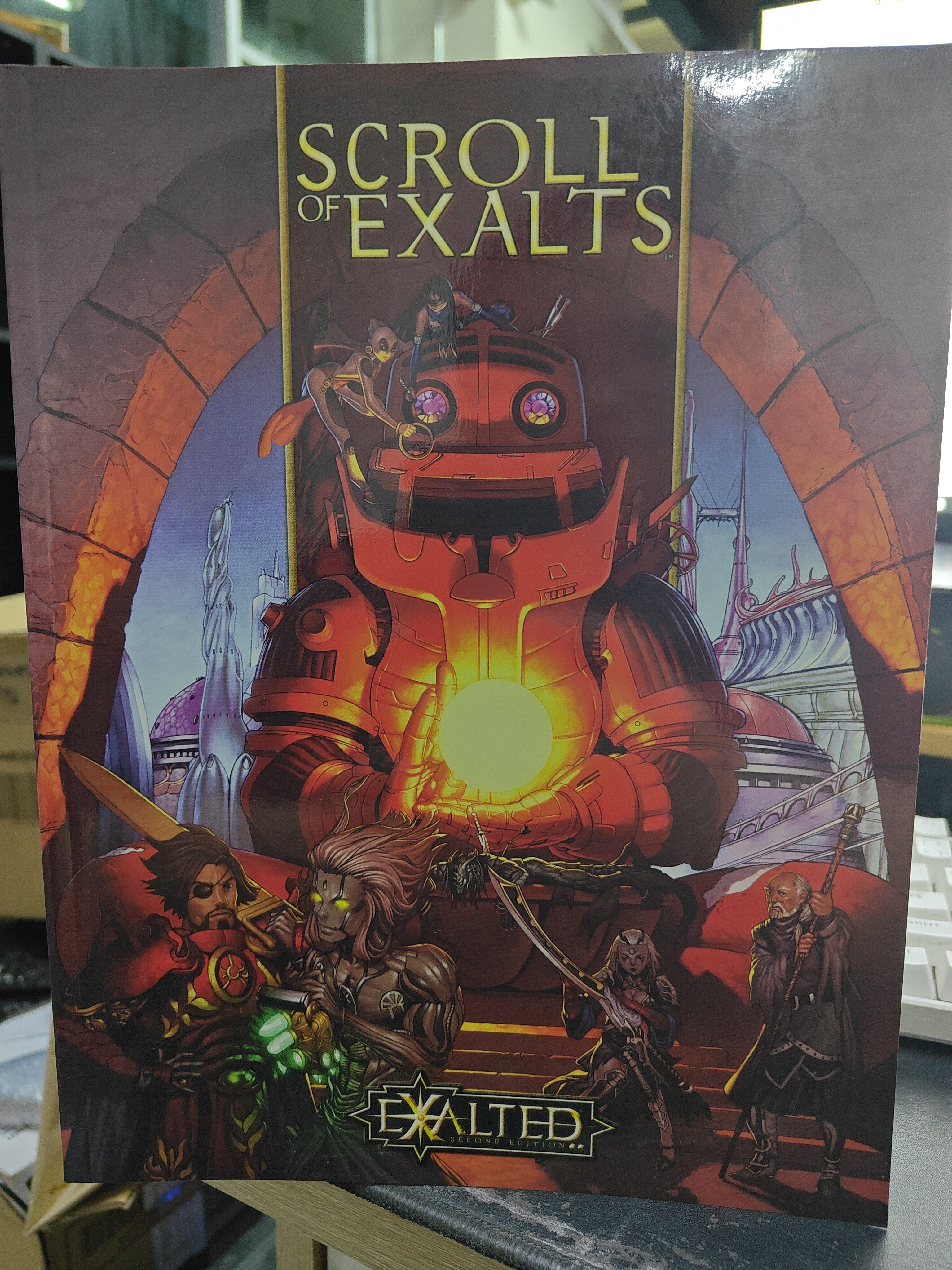 Exalted : Scroll of Exalts RPG White Wolf 