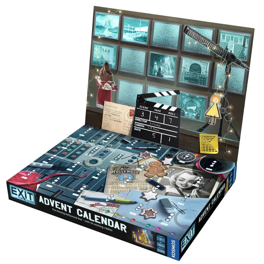 EXIT: The Game – Advent Calendar: The Missing Hollywood Star Board Games Kosmos 
