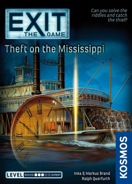 Exit: The Game - Theft on the Mississippi [Damage] Board Games Kosmos