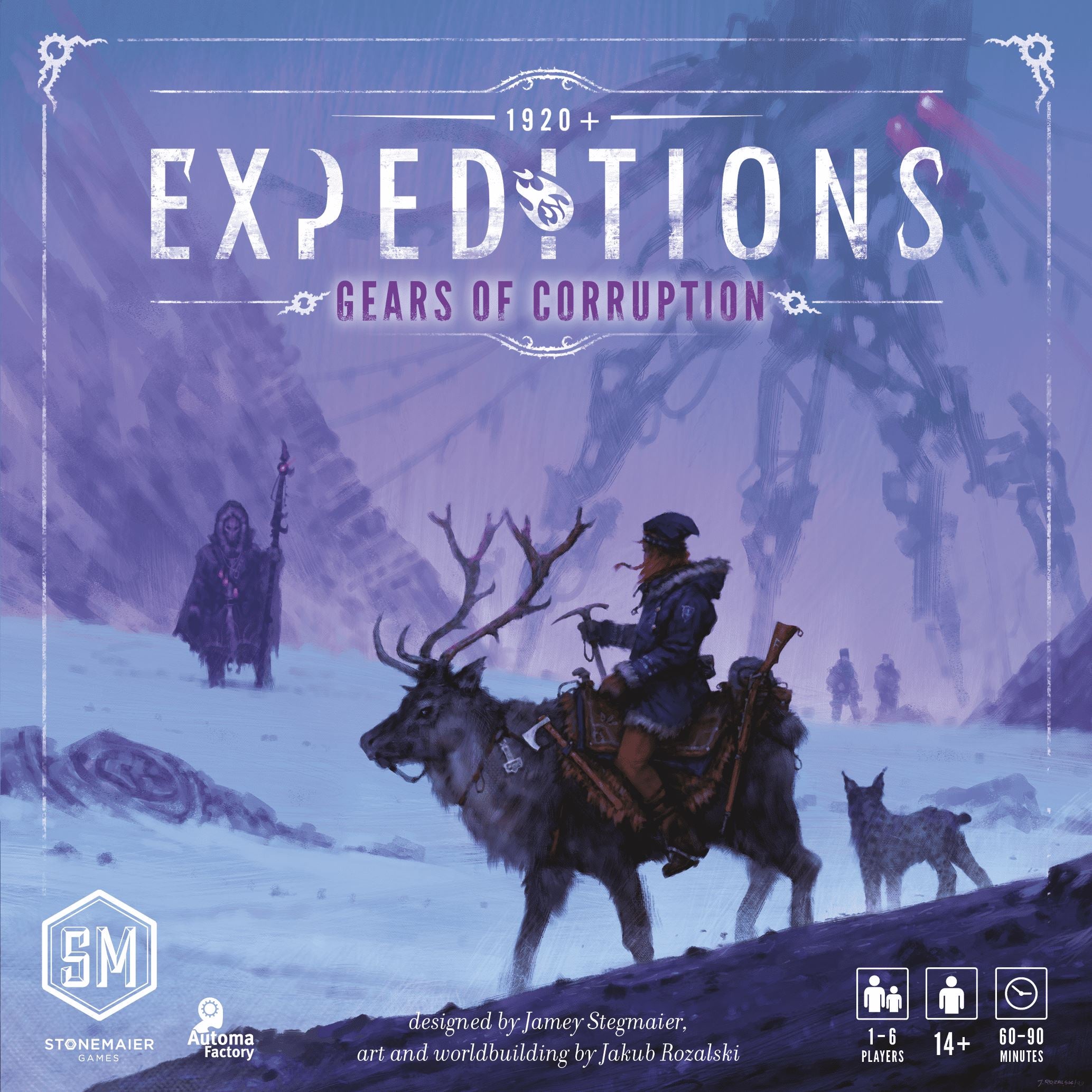 Expeditions: Gears of Corruption (Standard Edition) Board Games Stonemaier
