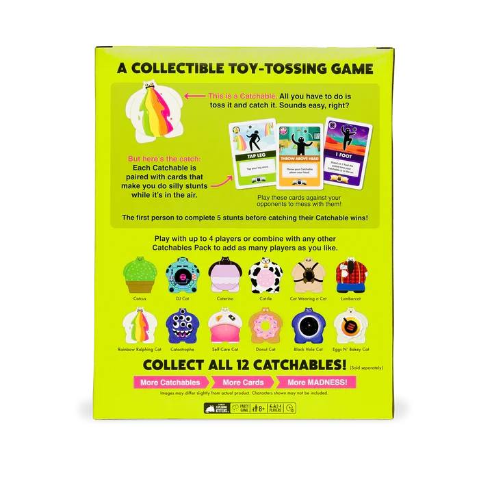 Exploding Kittens: Catchables 4-Pack Board Games Exploding Kittens