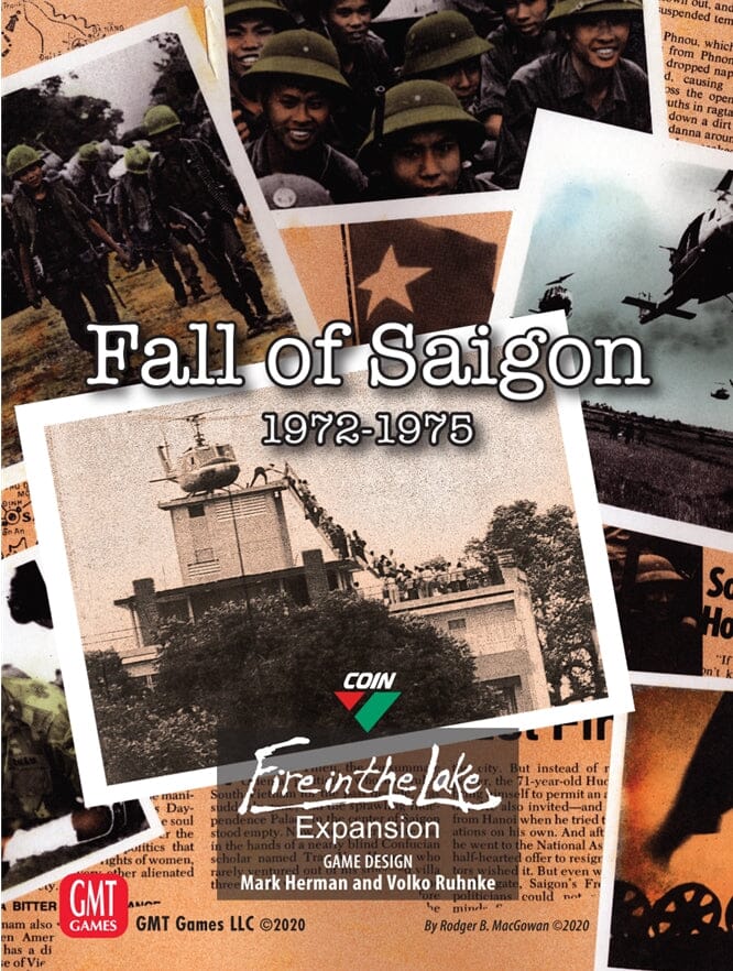 Fall of Saigon: A Fire in the Lake Expansion Board Games GMT Games